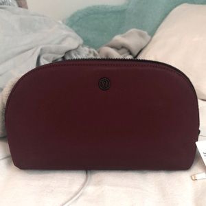 Lululemon toiletry bag.